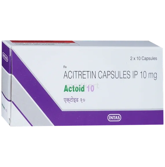 actoid 10mg capsule 10's
